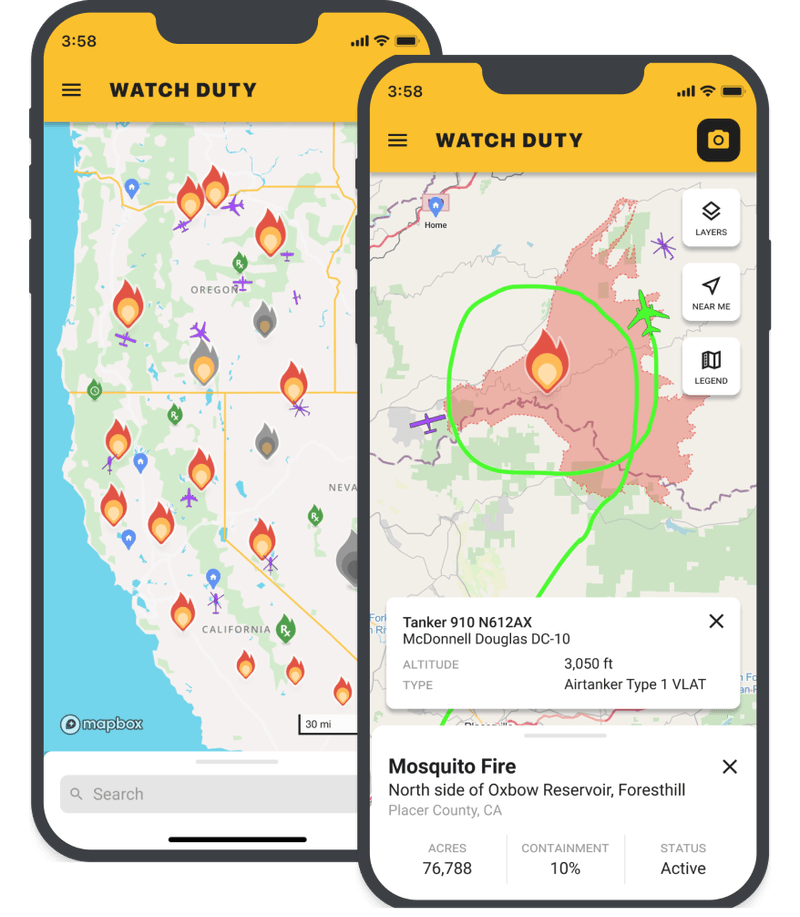 Watch Duty app